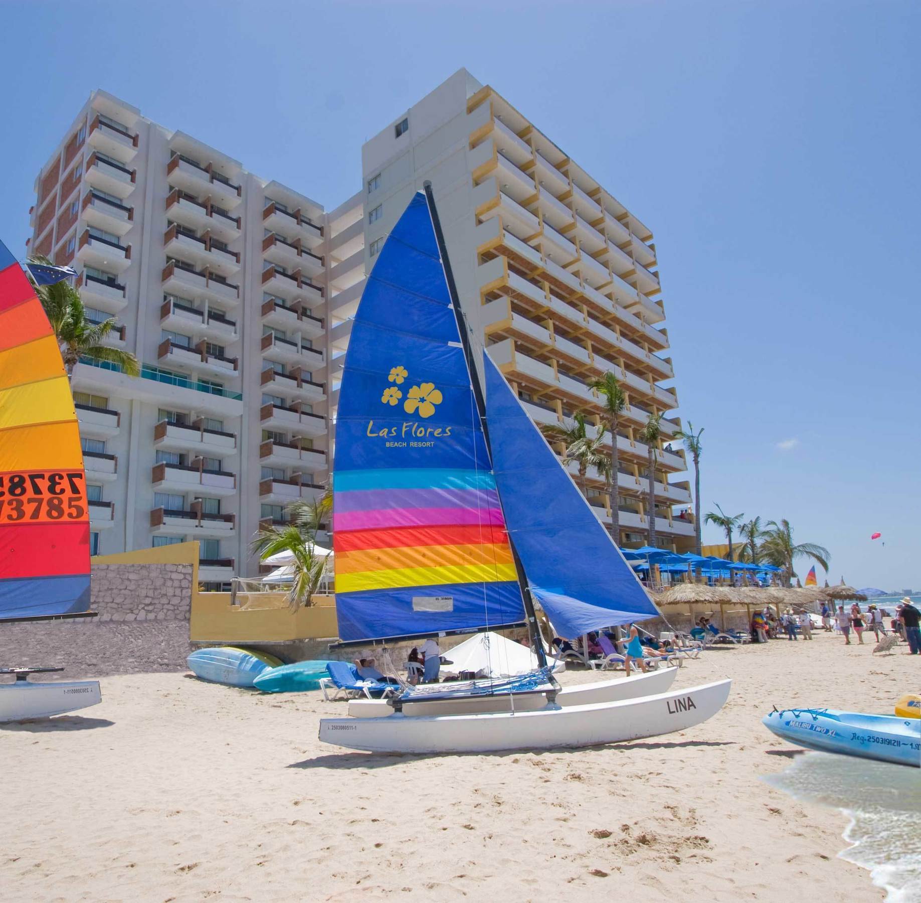 Las Flores Beach Resort Mazatlan Dış mekan fotoğraf